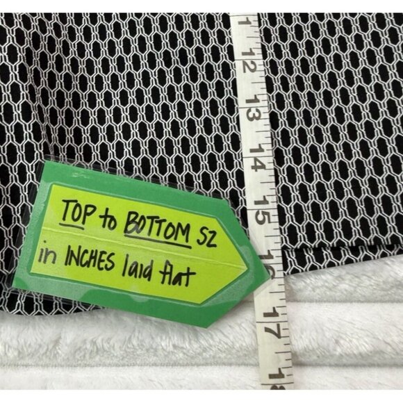 ATTYRE Petite Stretch Pull On Bermuda Shorts W/ Pockets Women's 10P Geometric - Picture 2 of 9